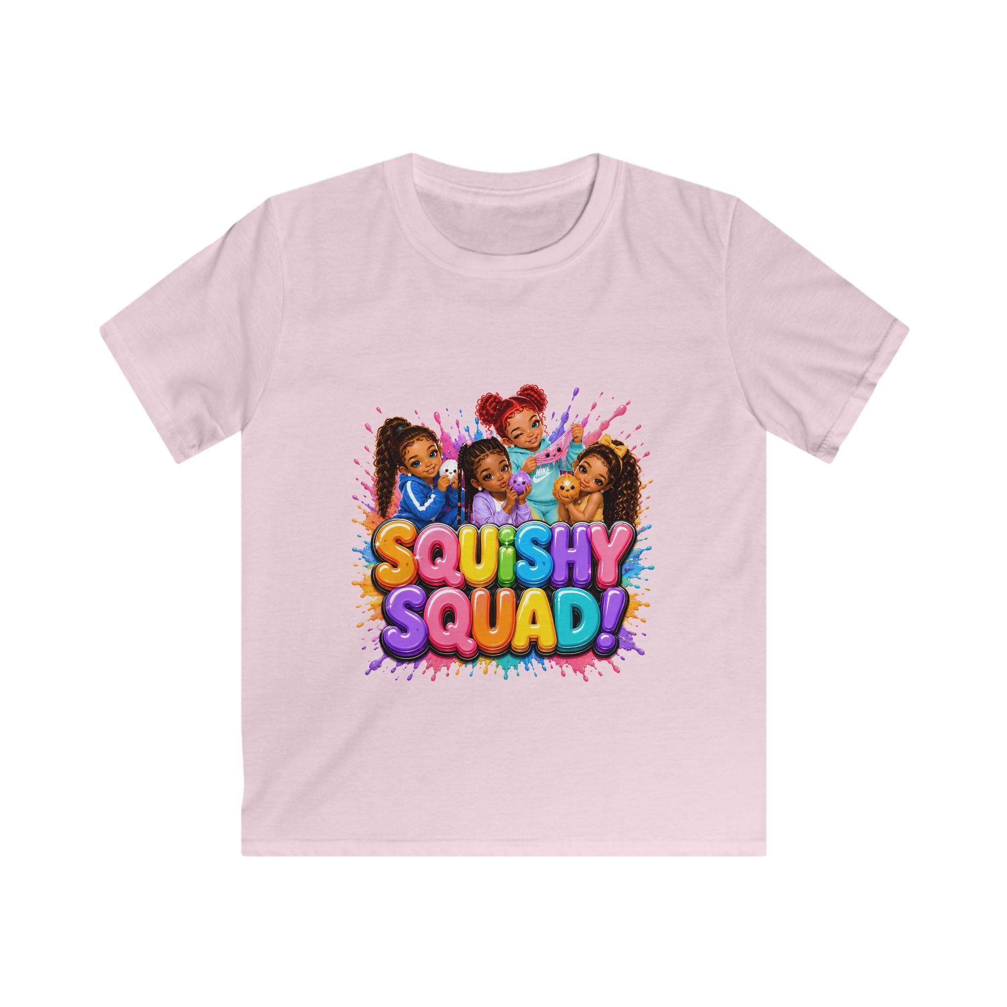 "SQUiSHY SQUAD!" Girls Graphic Tee