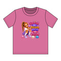 Girls' Squishy Graphic Tee - "SQUiSH the Stress,  Ace the Test!" Youth T-Shirt