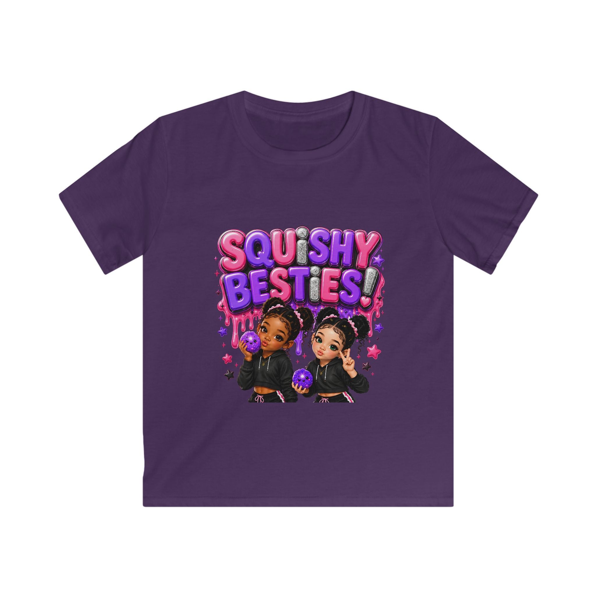 "SQUiSHY BESTiES" Graphic Kids T-shirt