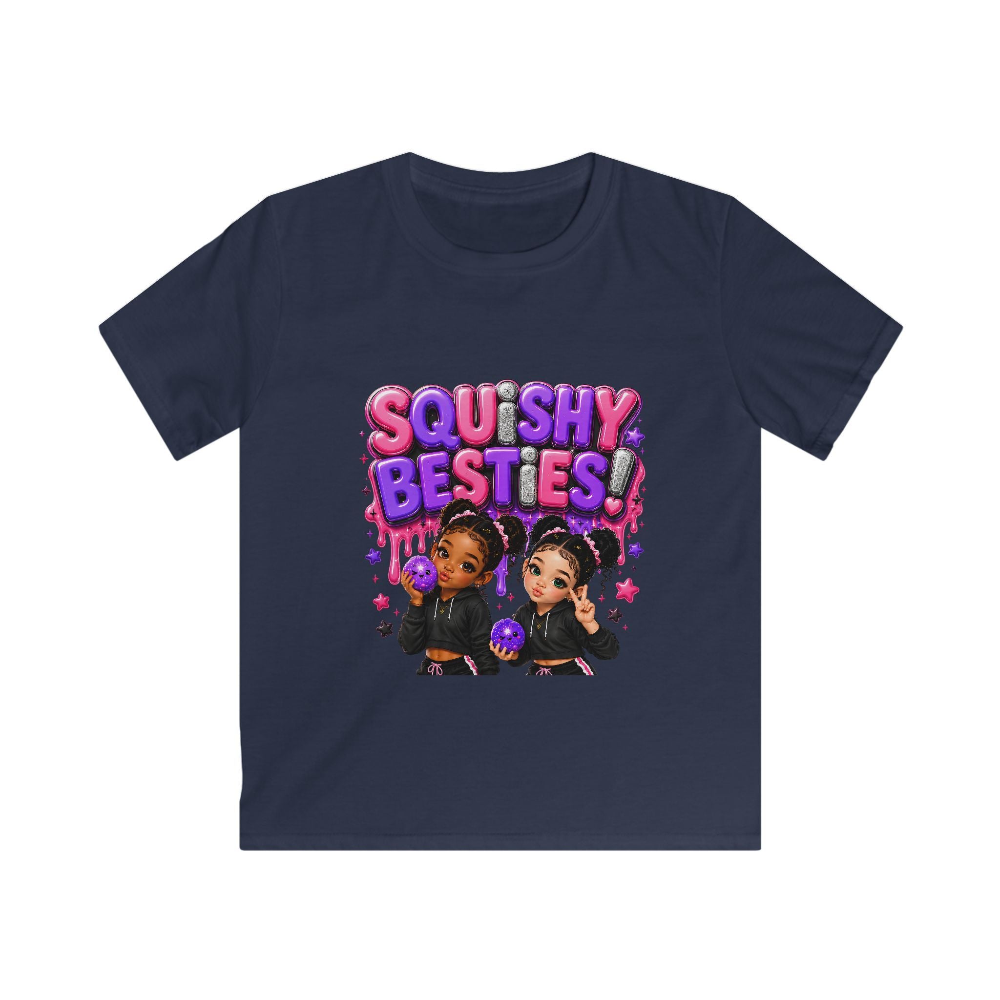"SQUiSHY BESTiES" Graphic Kids T-shirt