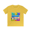 "SQUiSH HAPPENS, KEEP LEARNING" Kids Graphic T-shirt