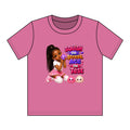 Girls' Squishy Graphic Tee - "SQUiSH the Stress,  Ace the Test!" Youth T-Shirt
