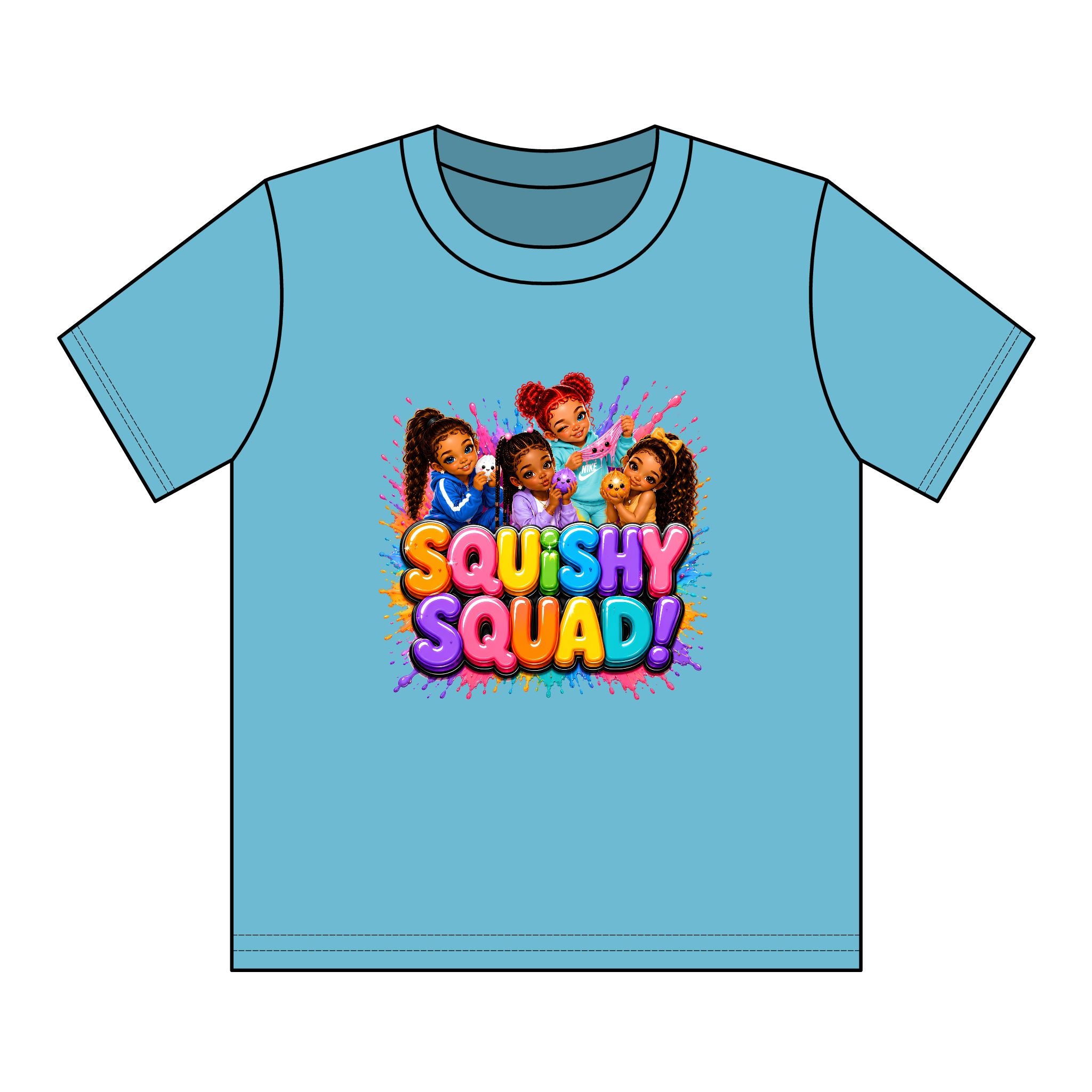 Kids "Squishy Squad" Graphic Tee