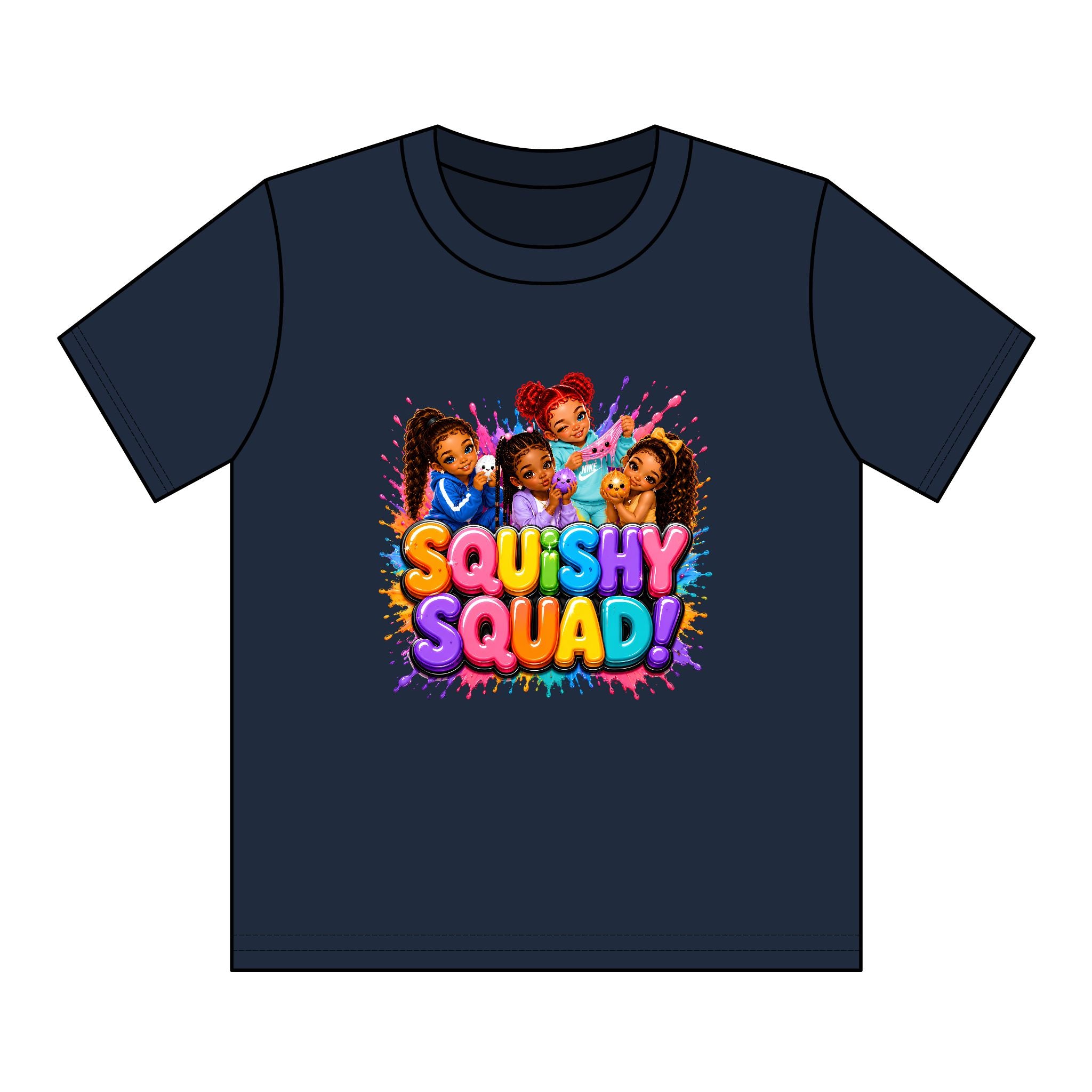 Kids "Squishy Squad" Graphic Tee