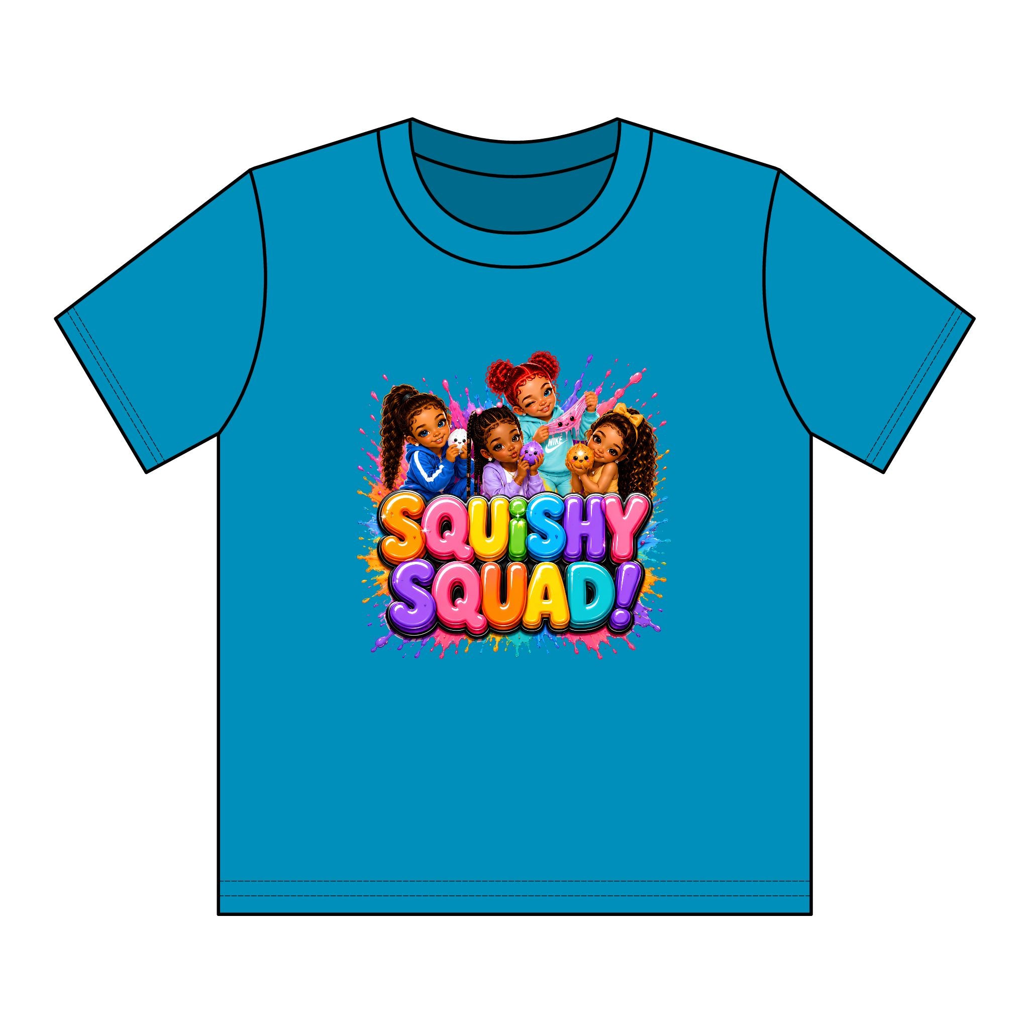 Kids "Squishy Squad" Graphic Tee