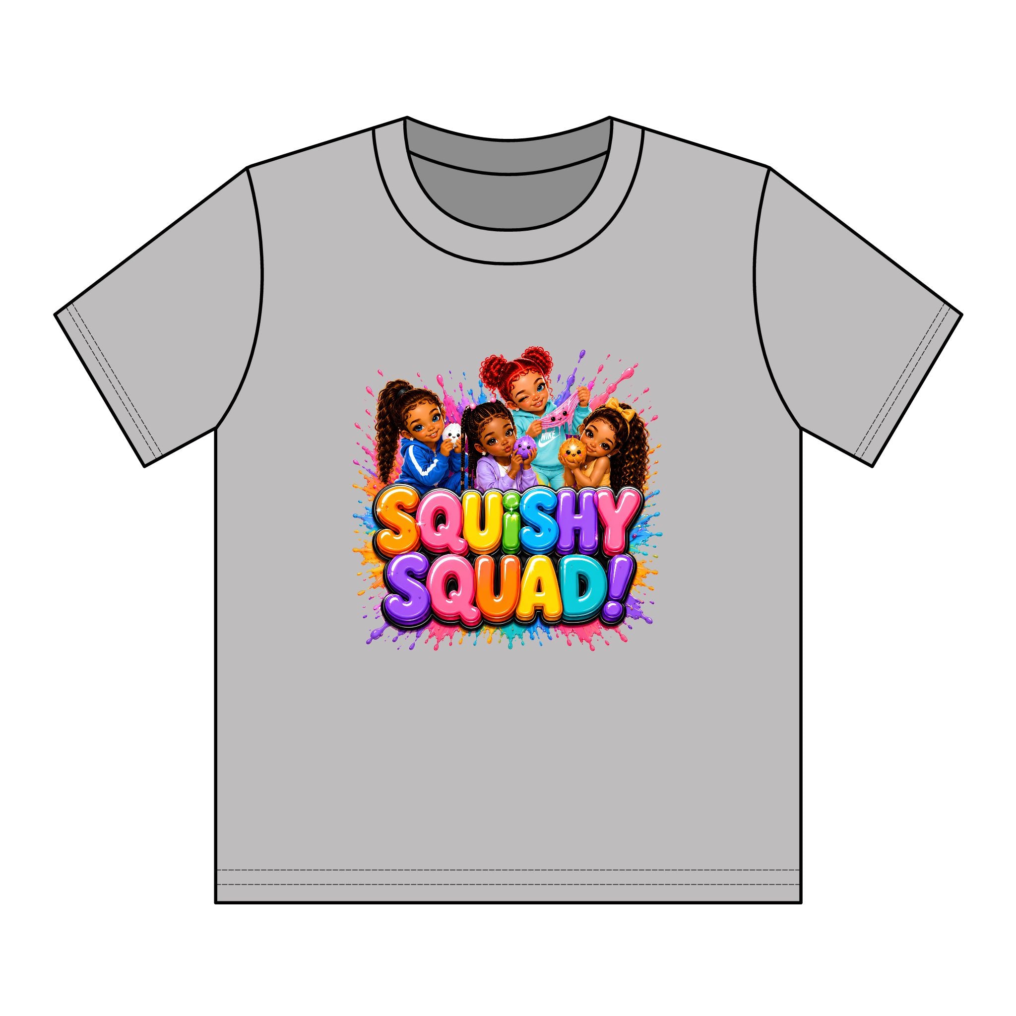 Kids "Squishy Squad" Graphic Tee