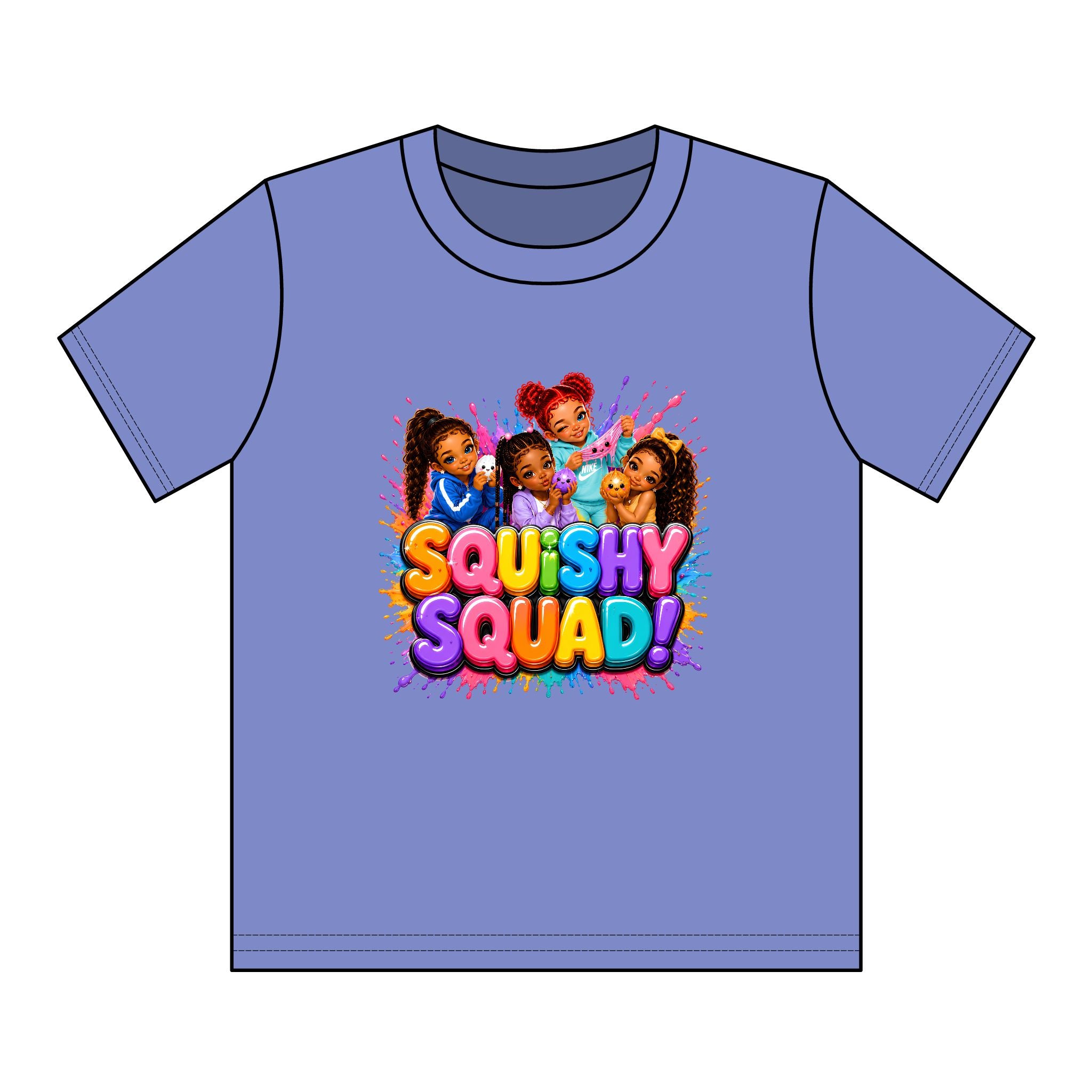 Kids "Squishy Squad" Graphic Tee