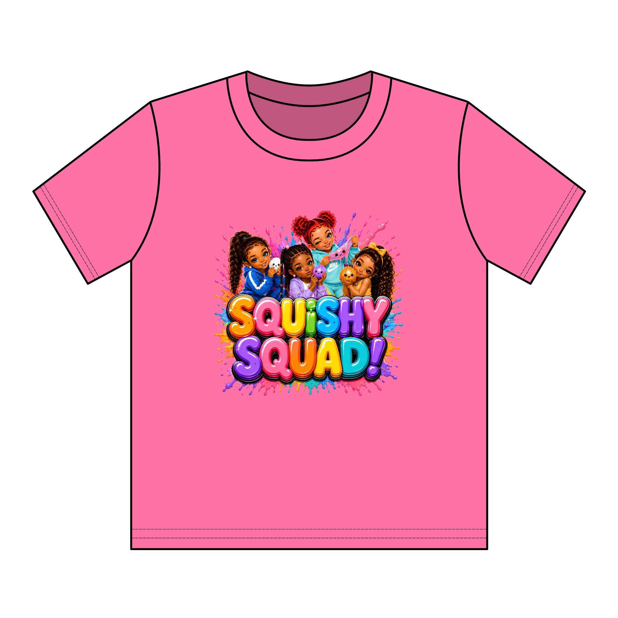 Kids "Squishy Squad" Graphic Tee