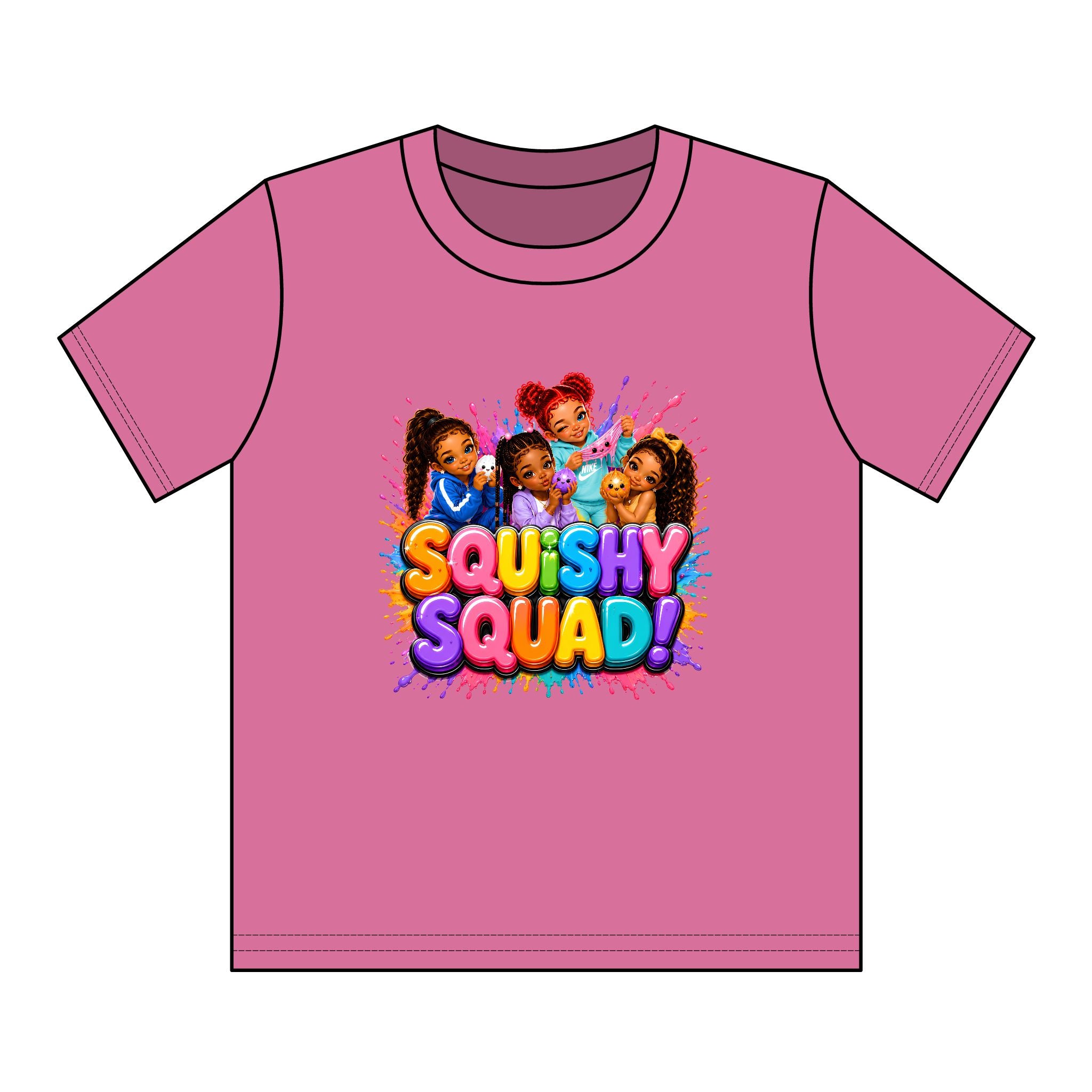 Kids "Squishy Squad" Graphic Tee