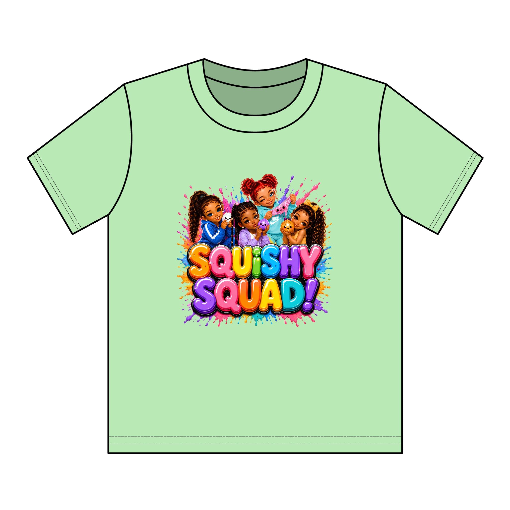 Kids "Squishy Squad" Graphic Tee