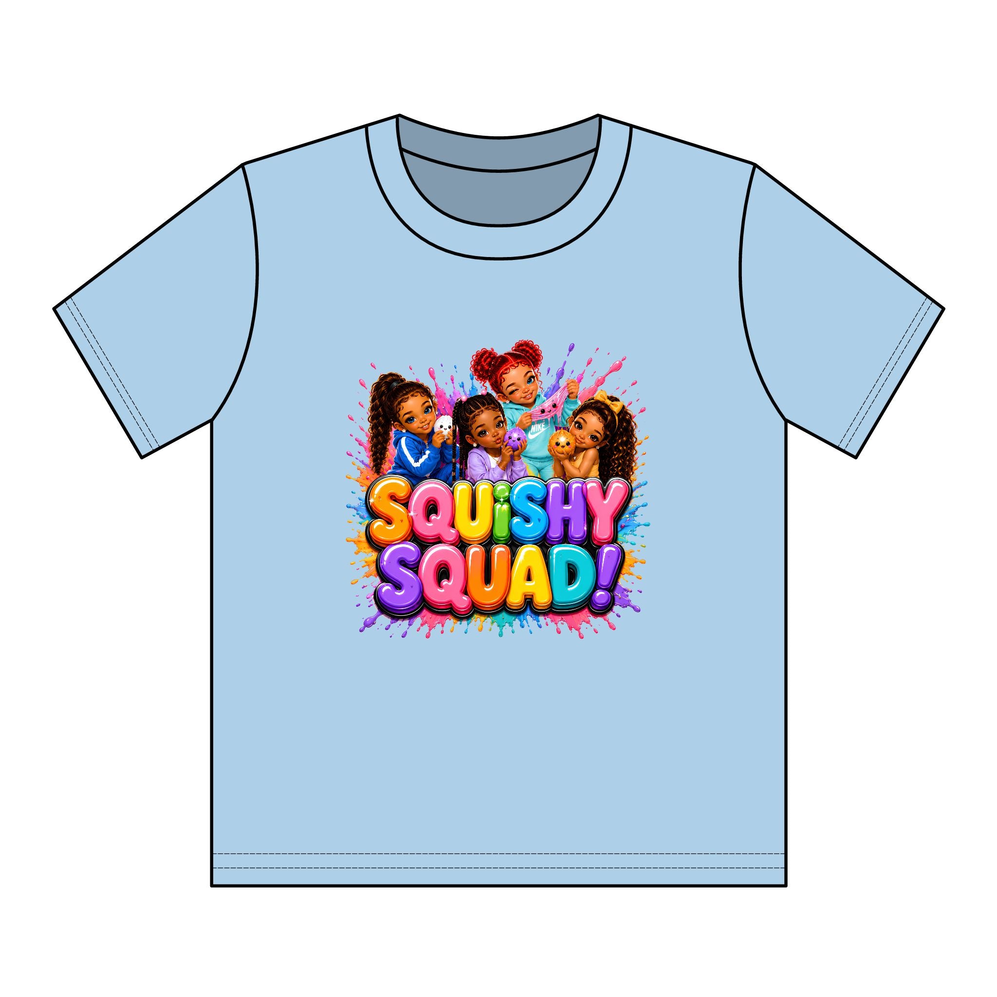 Kids "Squishy Squad" Graphic Tee