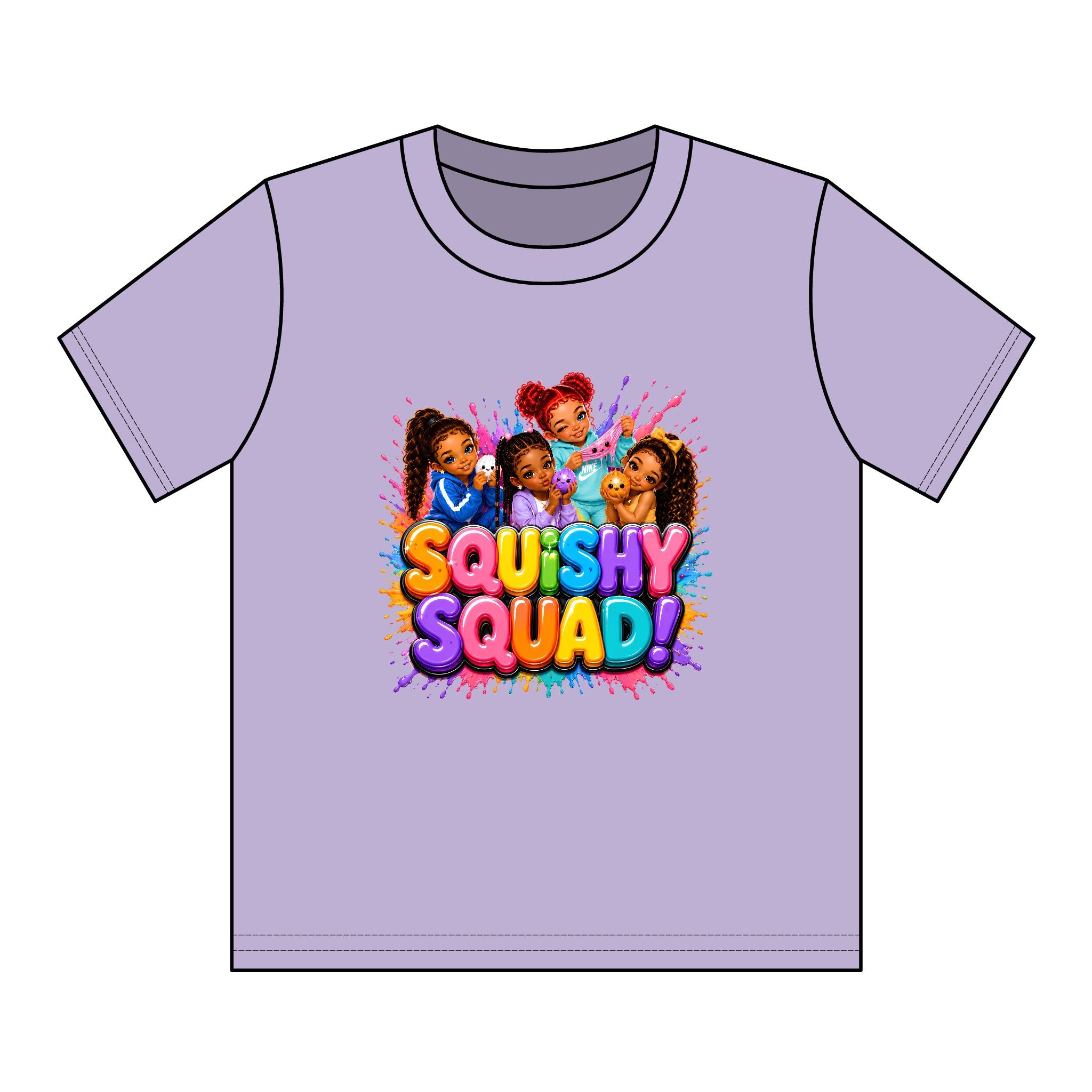 Kids "Squishy Squad" Graphic Tee
