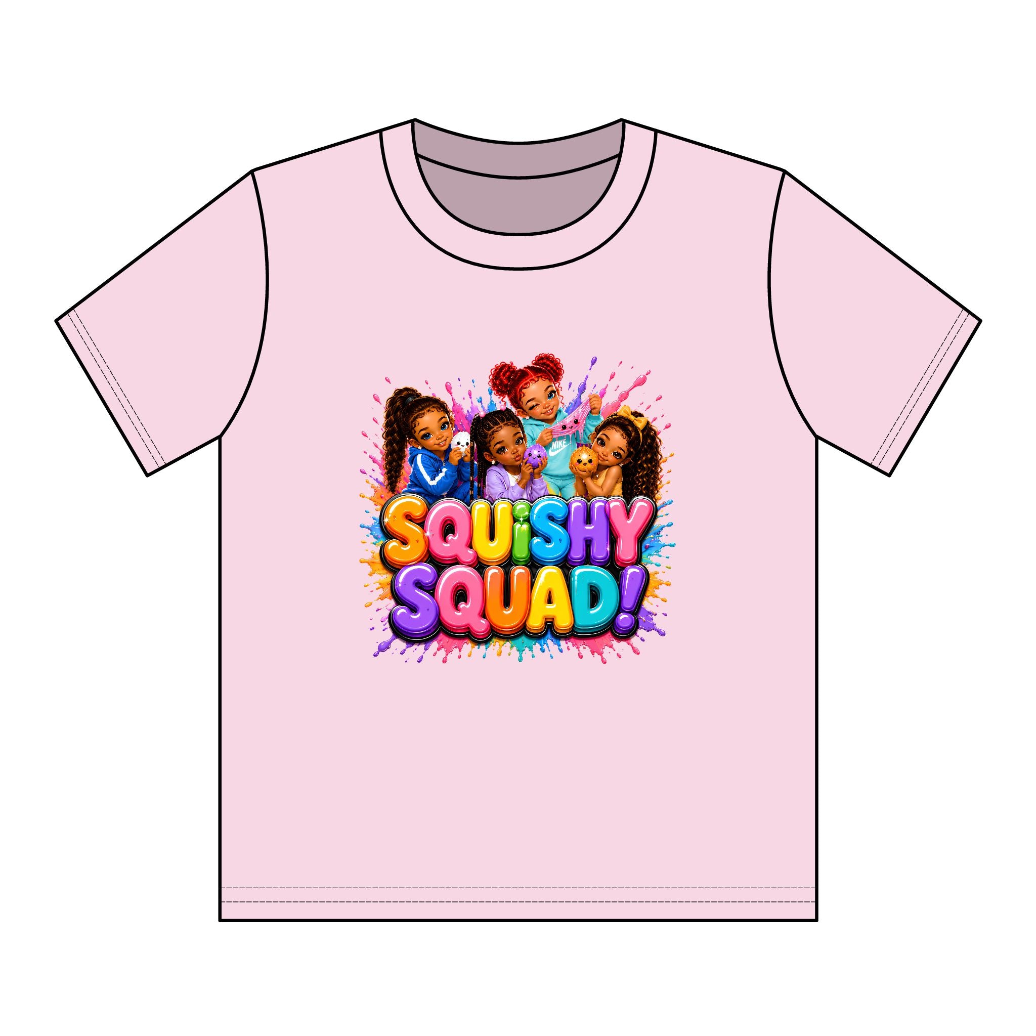 Kids "Squishy Squad" Graphic Tee