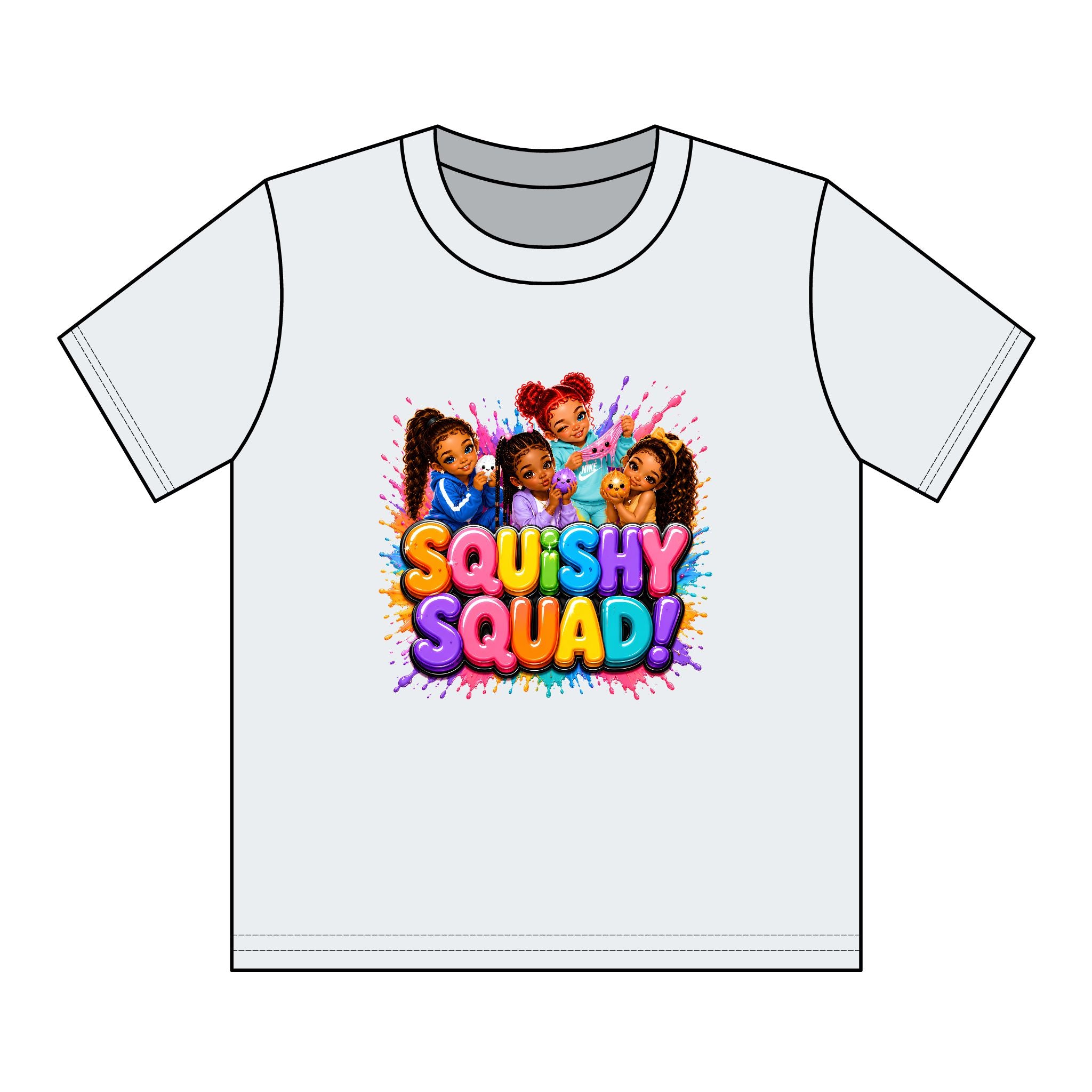Kids "Squishy Squad" Graphic Tee