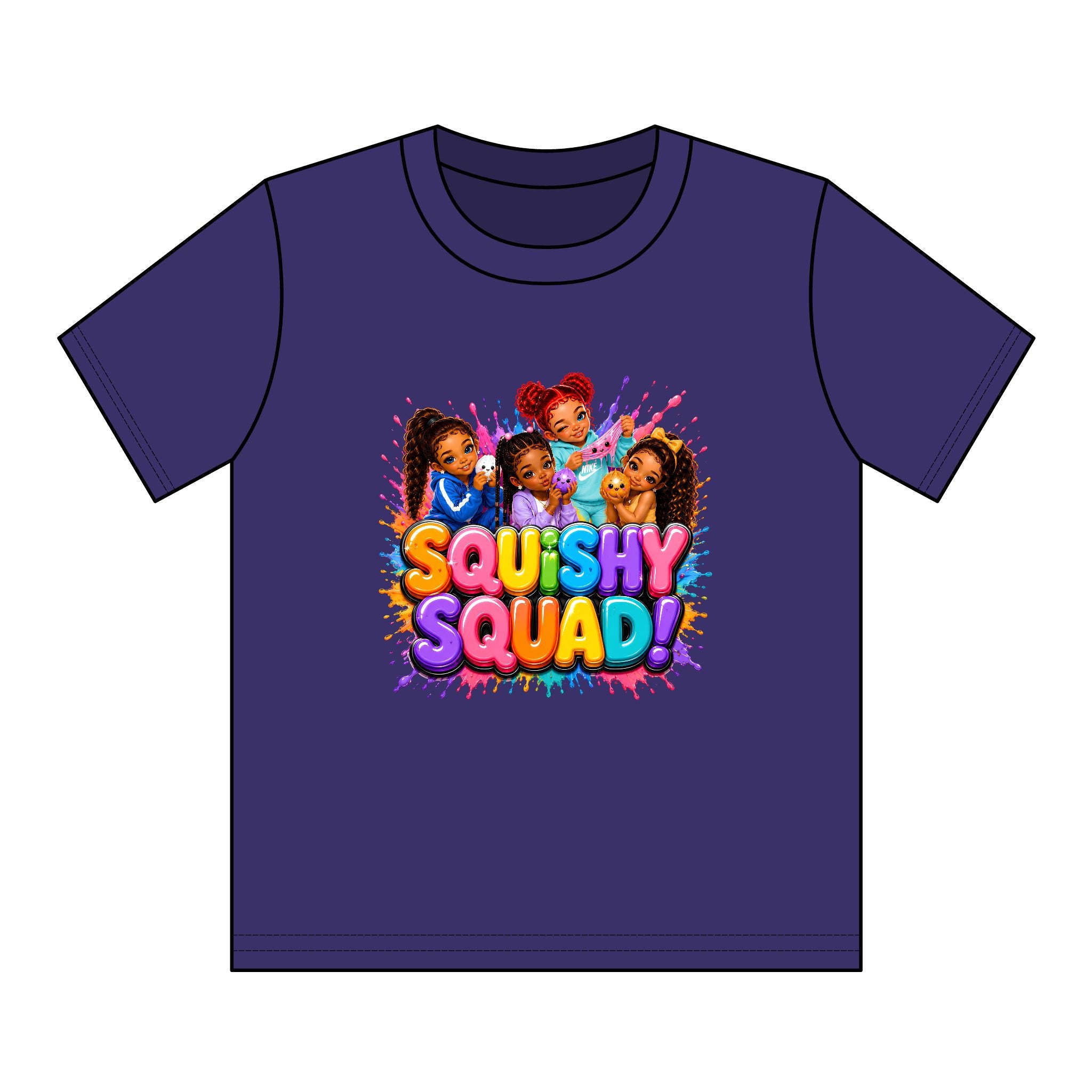Kids "Squishy Squad" Graphic Tee