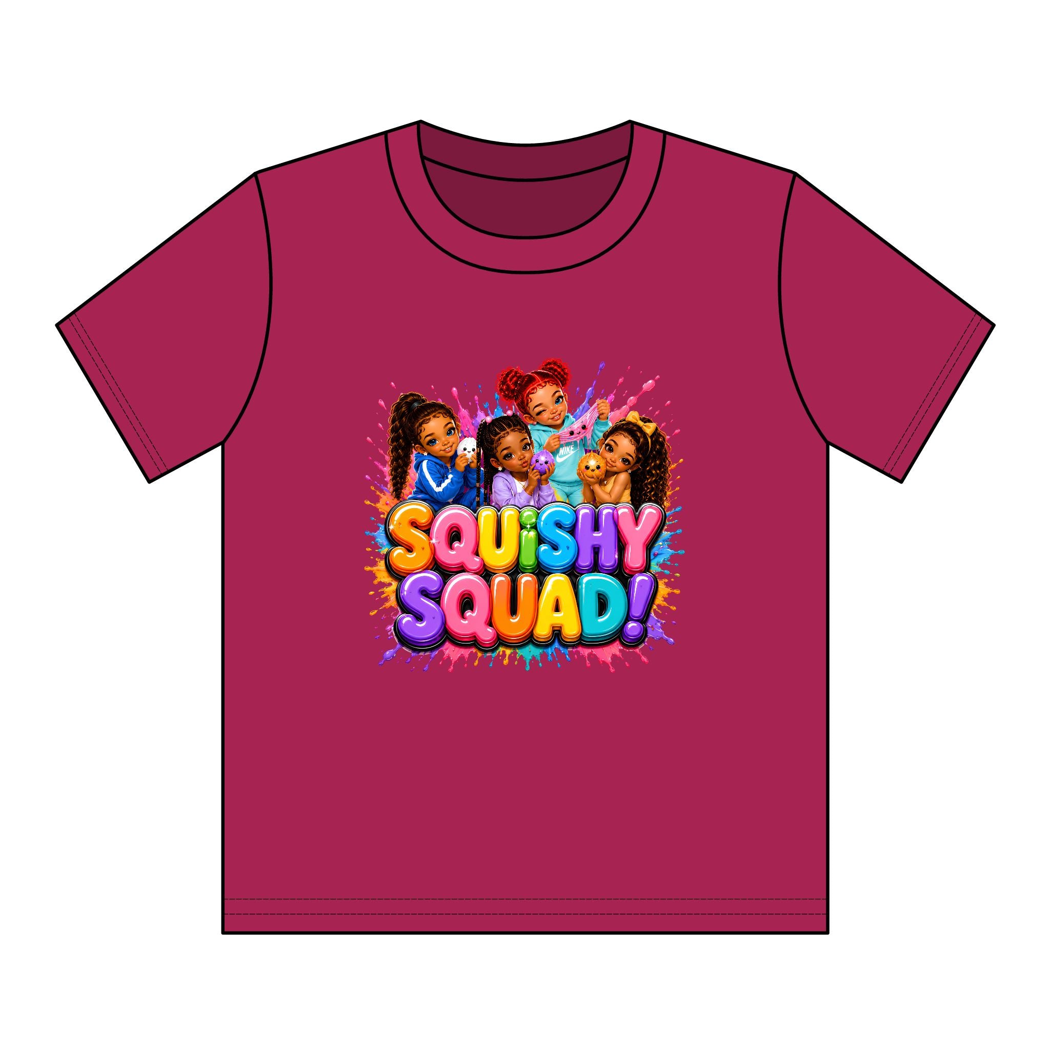 Kids "Squishy Squad" Graphic Tee