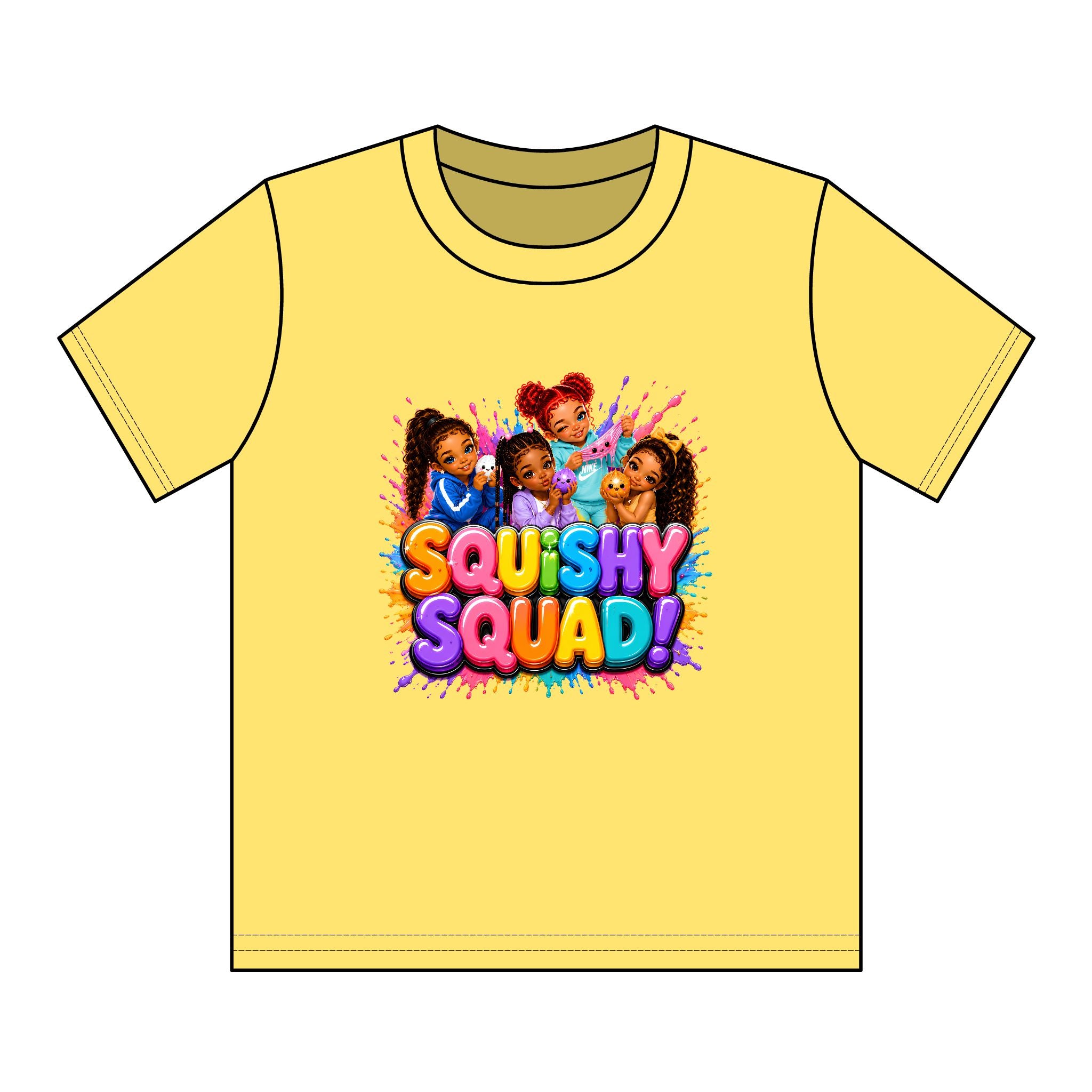 Kids "Squishy Squad" Graphic Tee