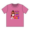 Girls' Squishy Graphic Tee - "SQUiSH the Stress,  Ace the Test!" Youth T-Shirt