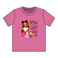 Girls' Squishy Graphic Tee - "SQUiSH The Stress, Ace the Test!!" Youth T-Shirt
